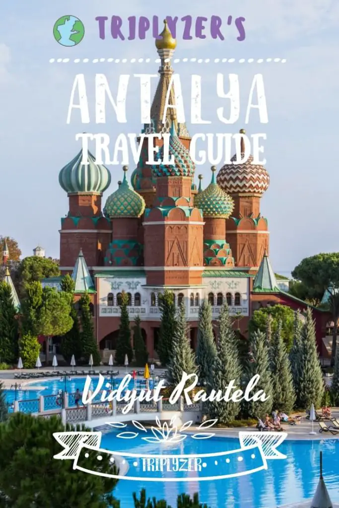 Antalya Travel Guide Pinterest
