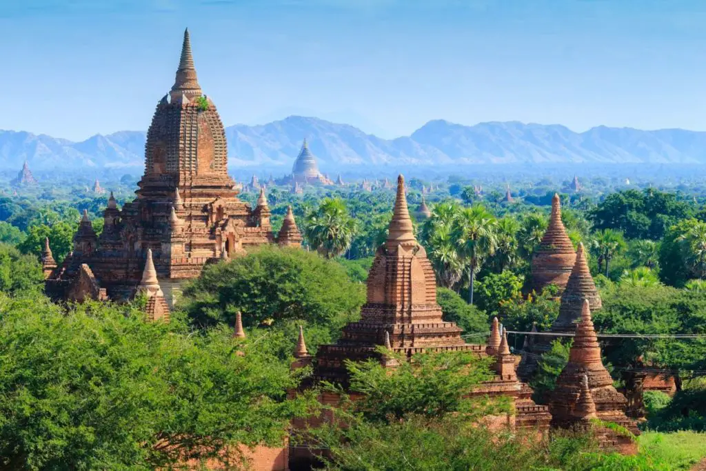 Bagan Temples Landscape