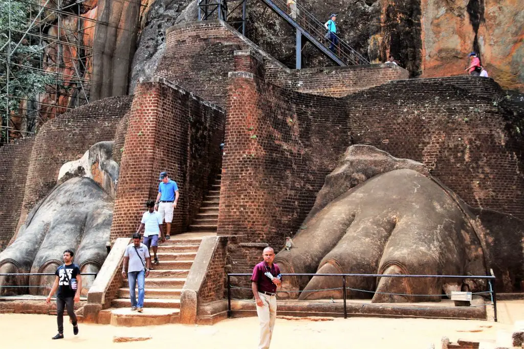 Buddha's Step, Sigiriya Rock