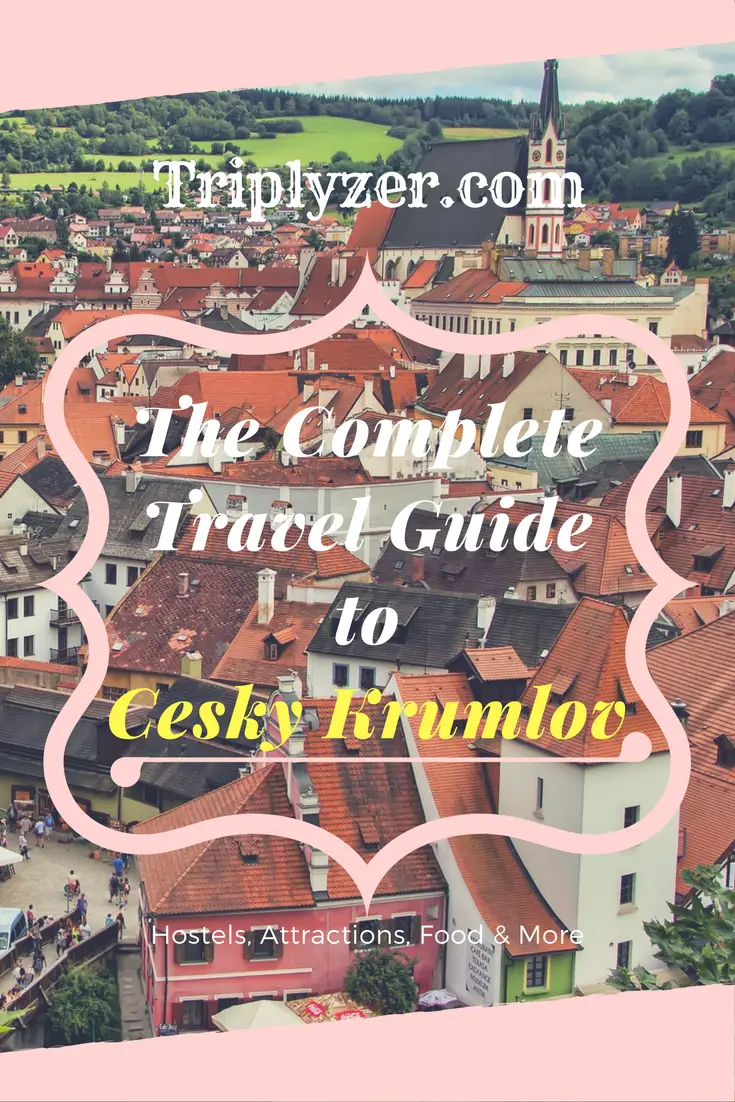 Cesky Krumlov Travel Guide Pinterest