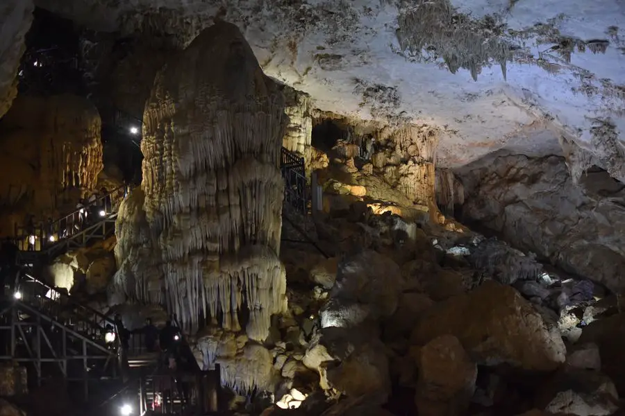 Inside the paradise cave