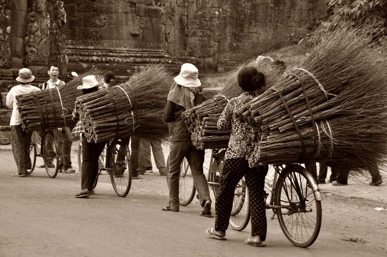 Daily lives of people of Cambodia