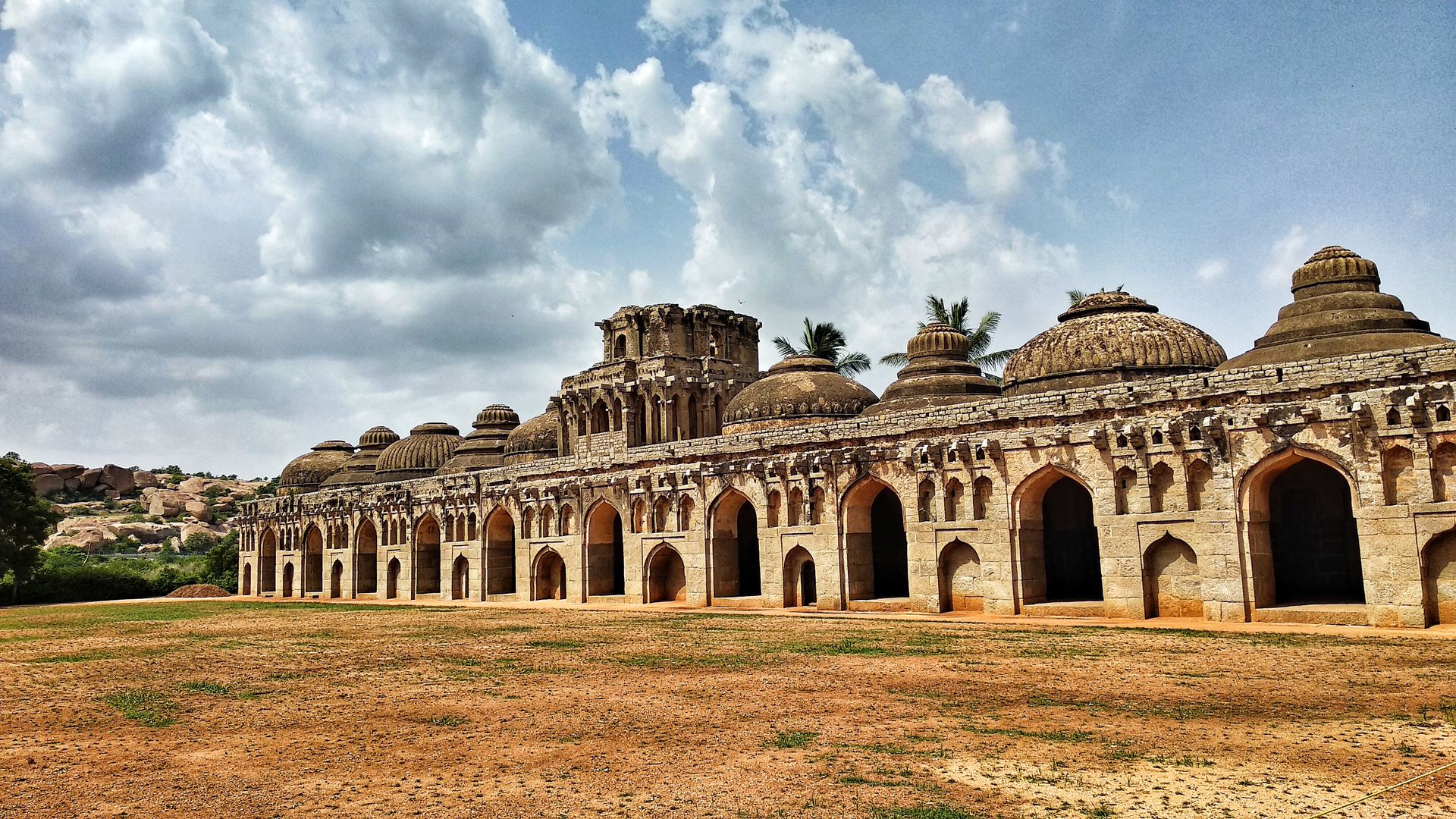 Elephant Stables, Hampi