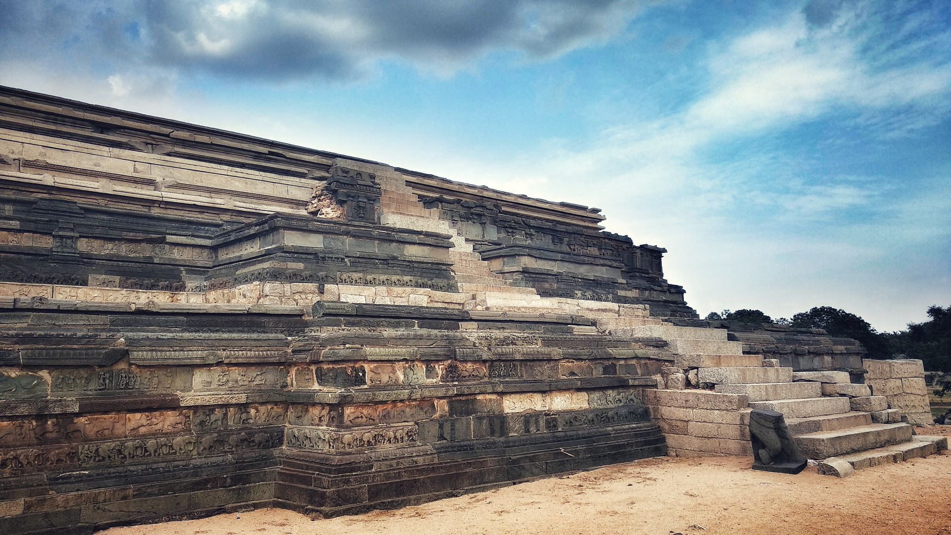 Mahanavami Dibba, Hampi