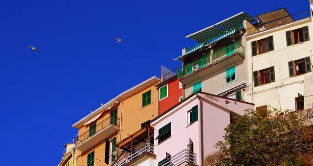 Manarola houses, Cinque Terre