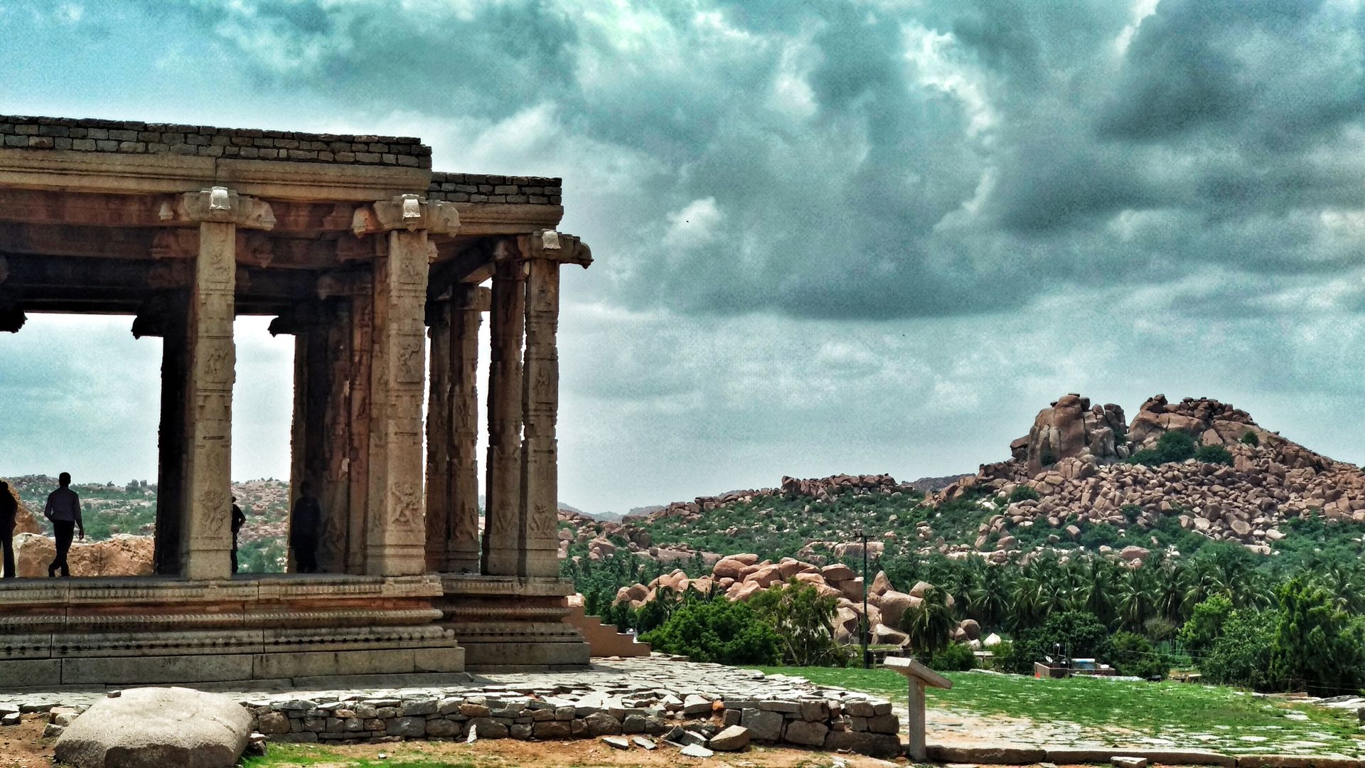 Ruins At Hampi