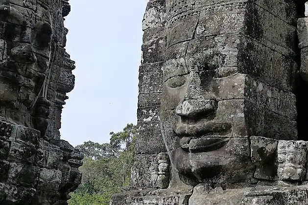 Smiling face, Bayon, Angkor wat, Siem Reap