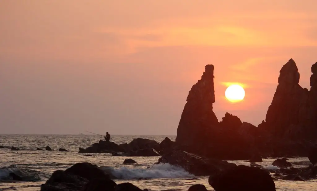 Sunset At A Goa Beach