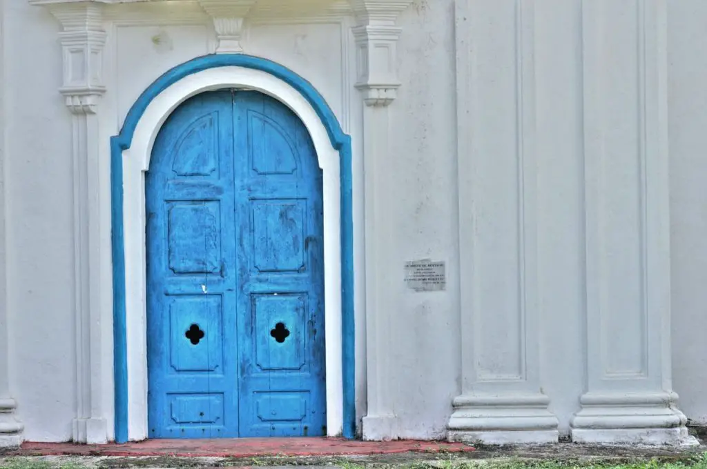 The Blue Door, Old Panji, Goa, Idnia