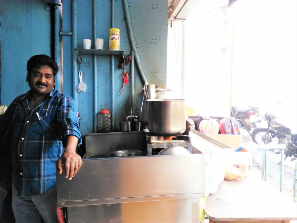 The Tea Seller In Kodaikanal Hill Station