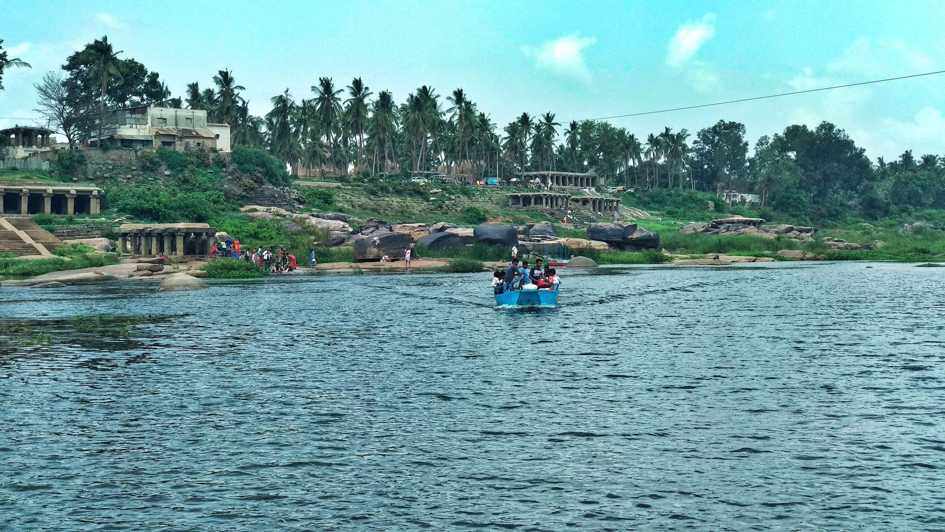 Tungbhadra River, Hampi