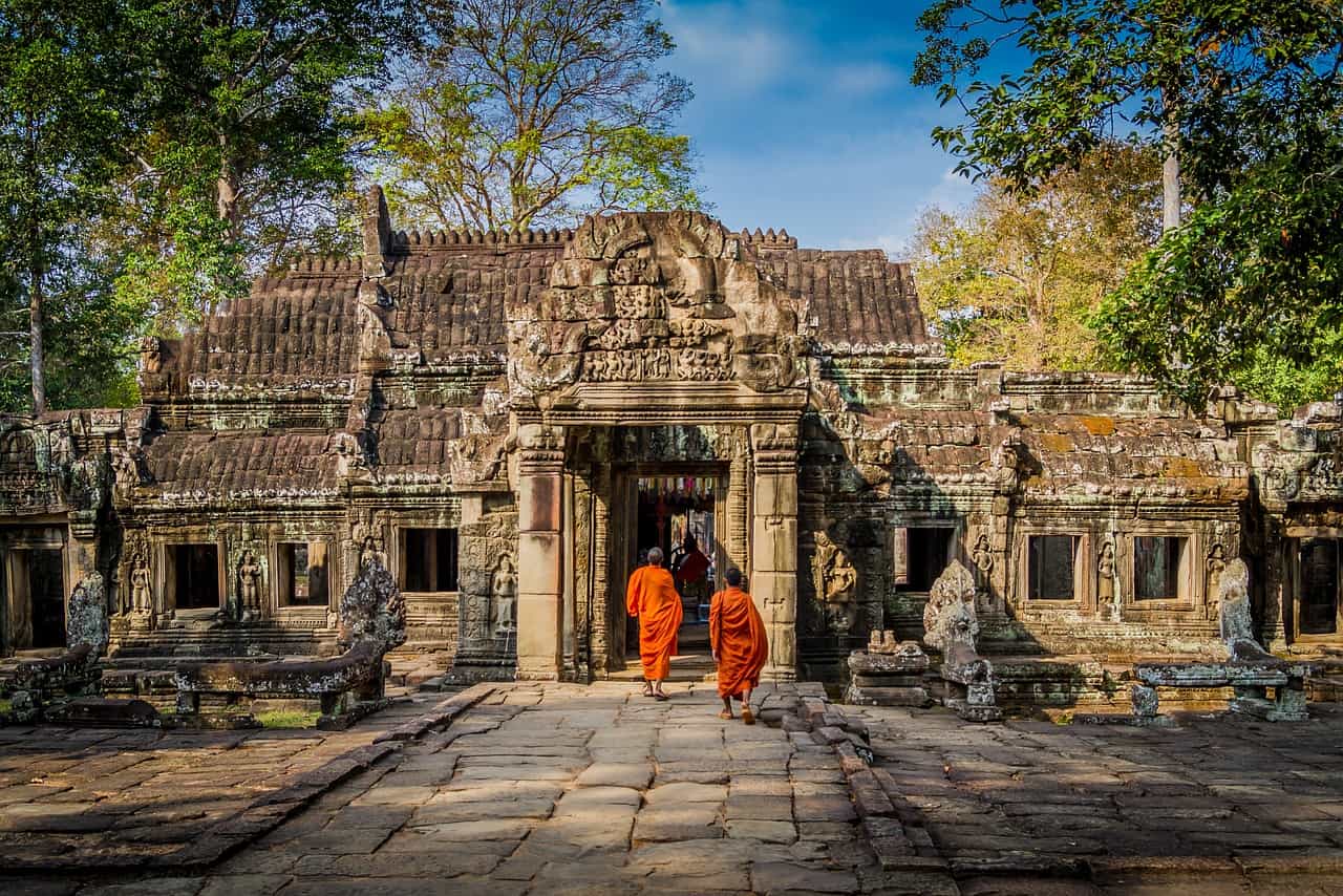 angkor wat complex, siem reap, cambodia