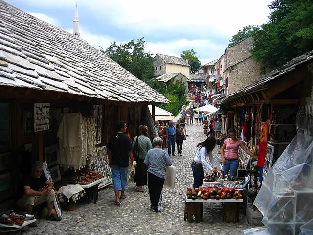 Mostar Old Bazaar